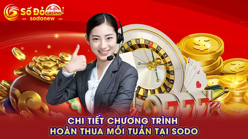 Chi tiết chương trình hoàn thua mỗi tuần tại SODO
